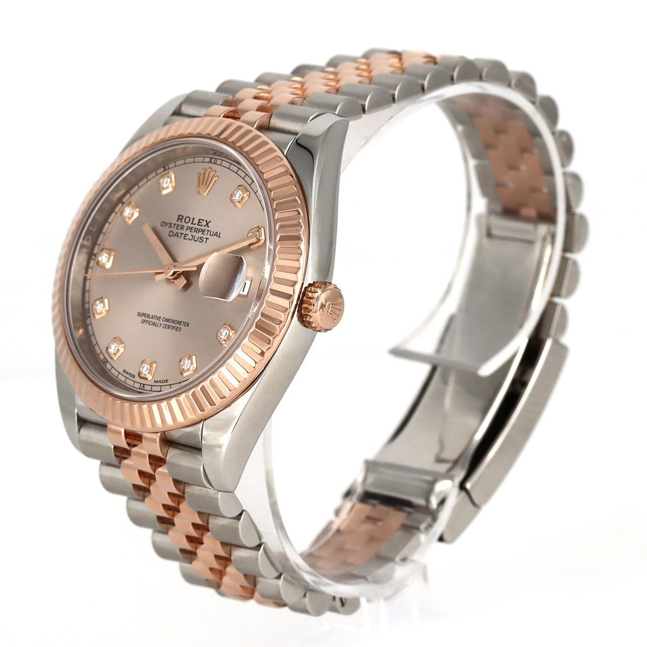 ロレックス デイトジャスト 126331G SSxPG 自動巻 ランダム番