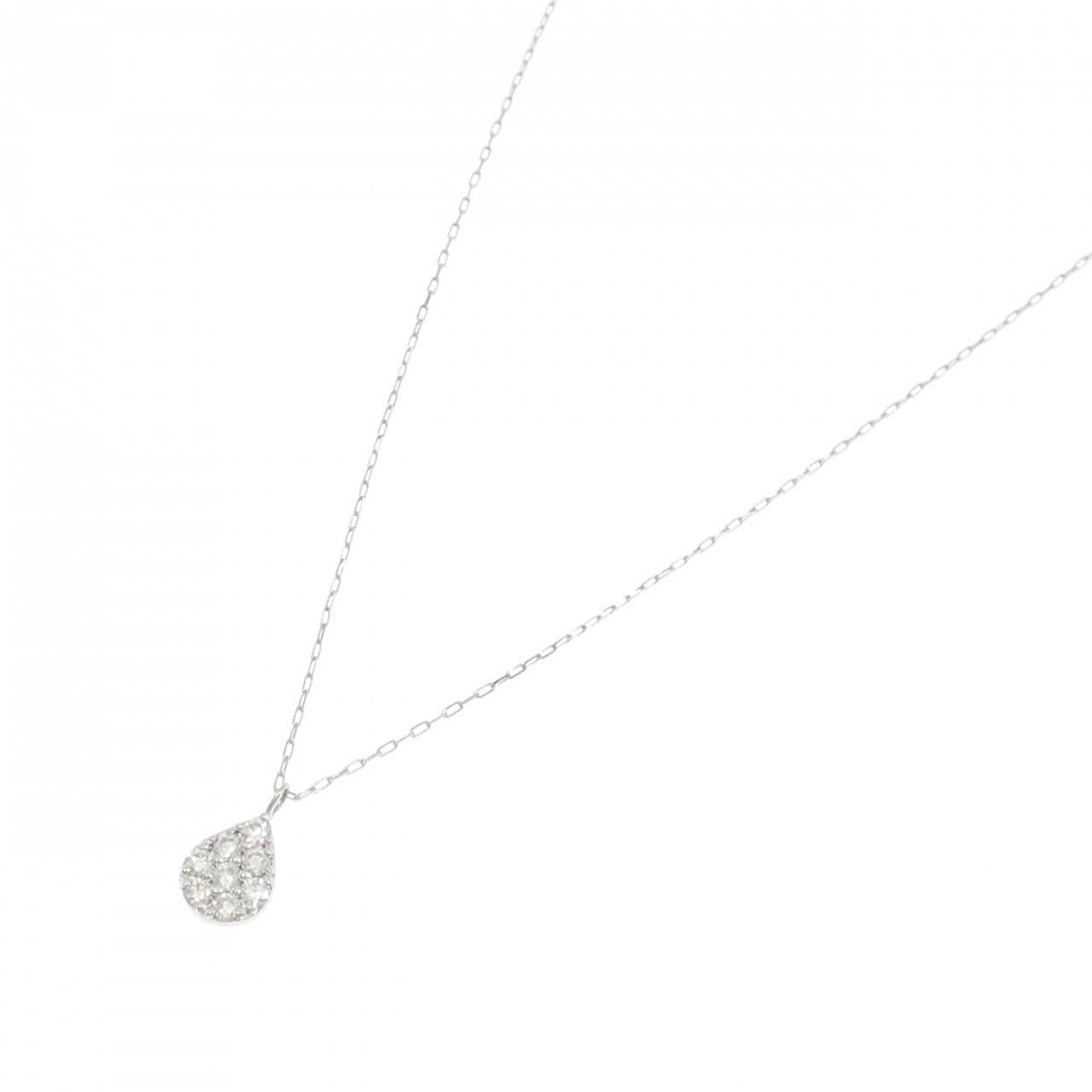 【新品】PT900 ダイヤモンド ネックレス 0.10CT