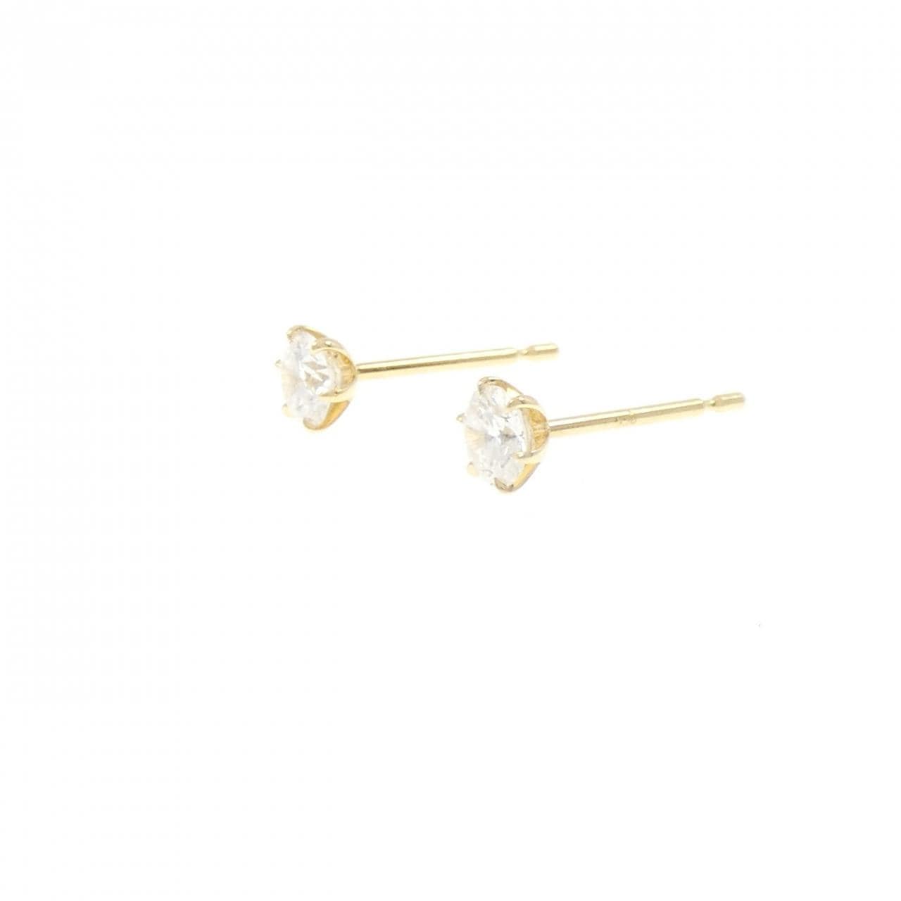 【リメイク】K18YG/ST ダイヤモンド ピアス 0.211CT 0.218CT D-E VS2 EXT-VG