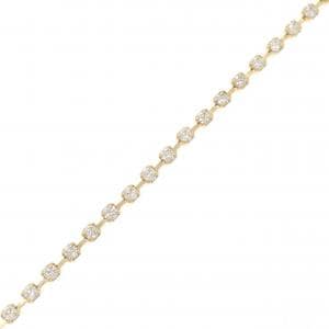 K18YG ダイヤモンド ブレスレット 1.00CT