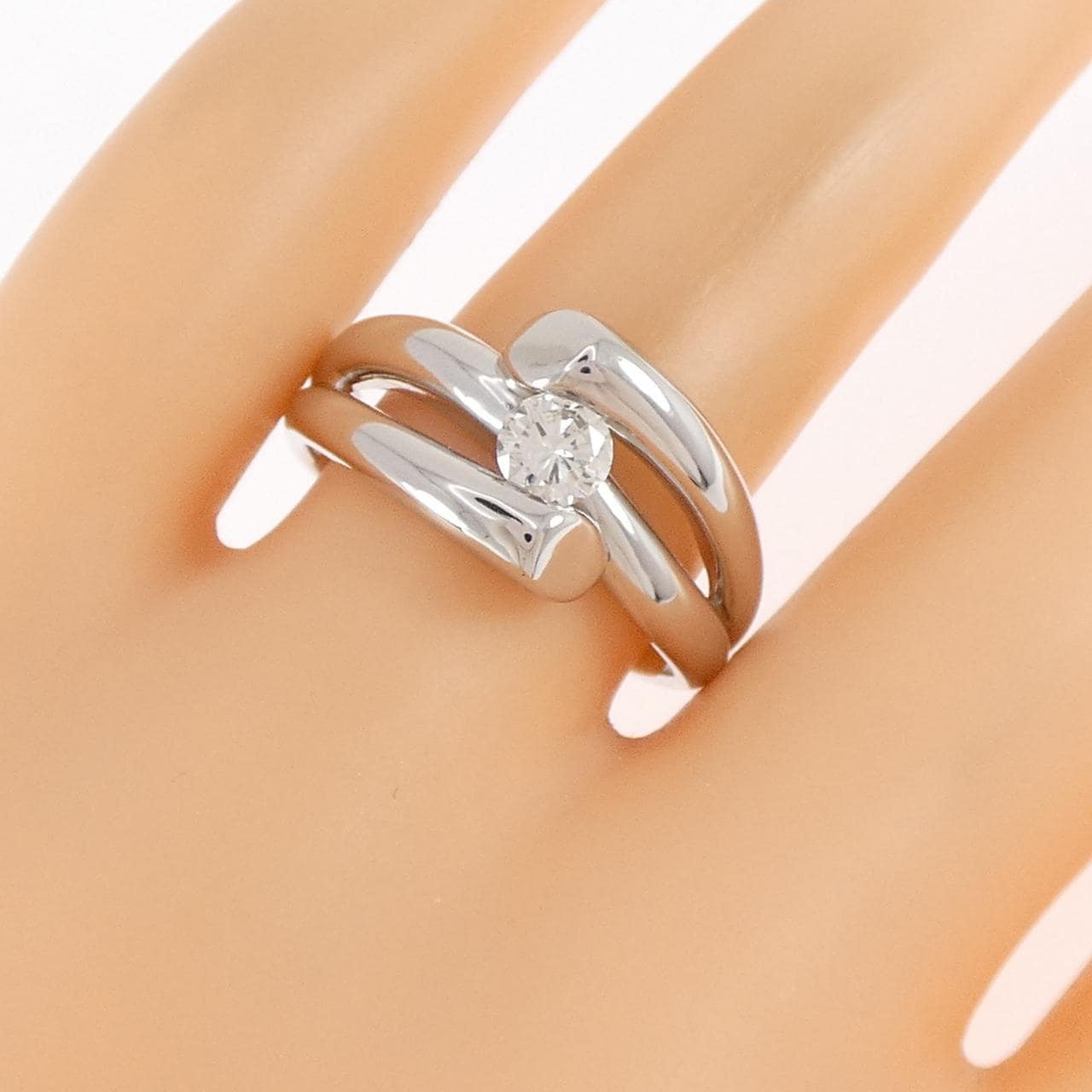 PT900 ダイヤモンド リング 0.33CT