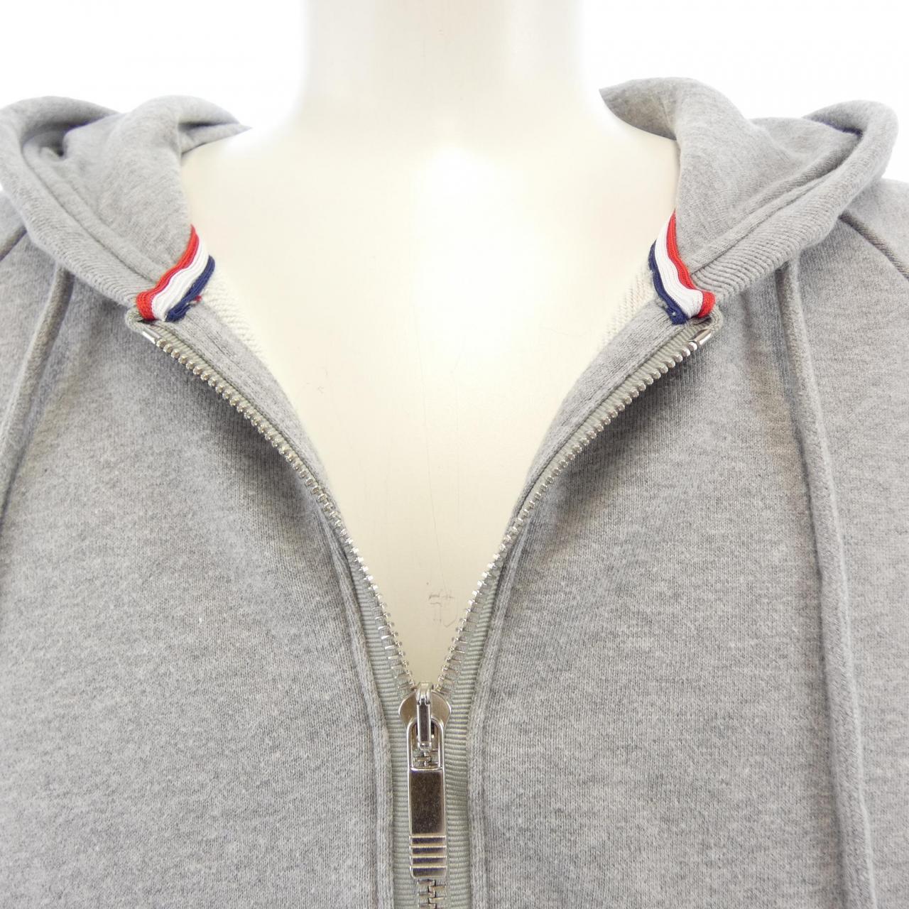 トムブラウン THOM BROWNE クラシックループ 4BAR フルジップアップフーディー MJT022H パーカー