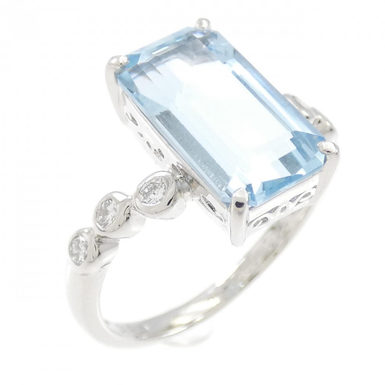 PT Aquamarine Ring 3.40CT