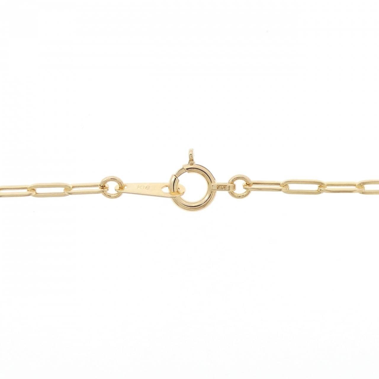K18YG necklace