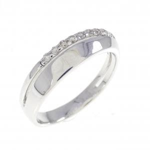 K18WG ダイヤモンド リング 0.13CT