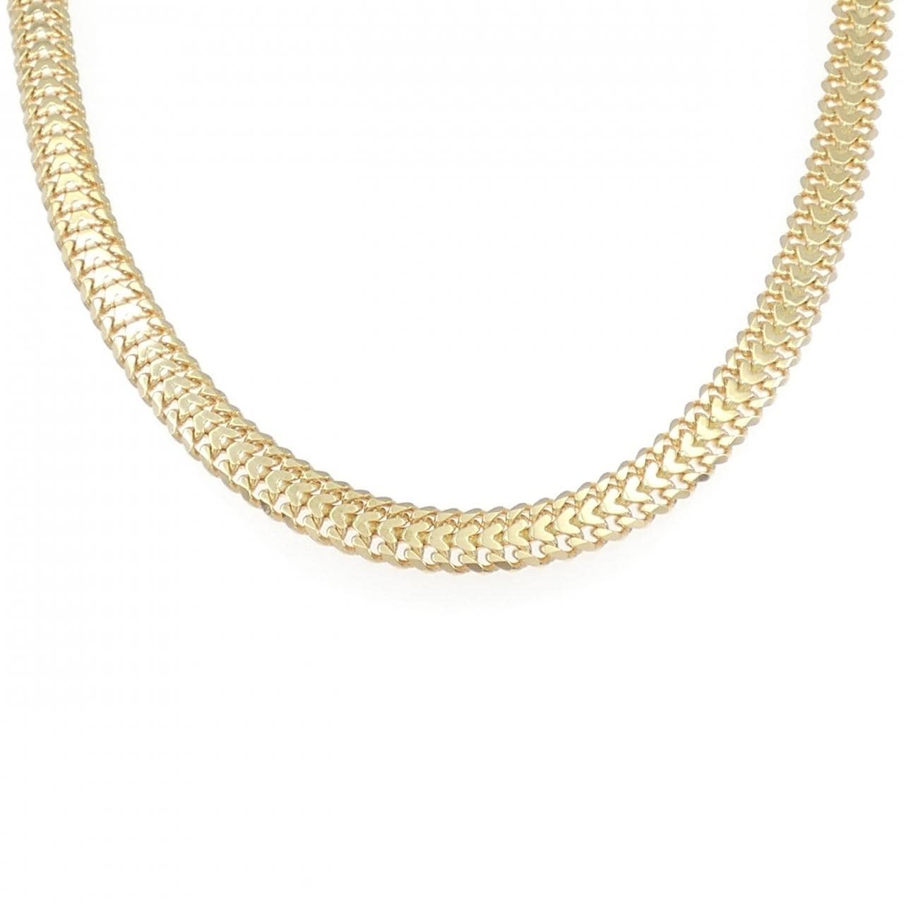 K18YG necklace