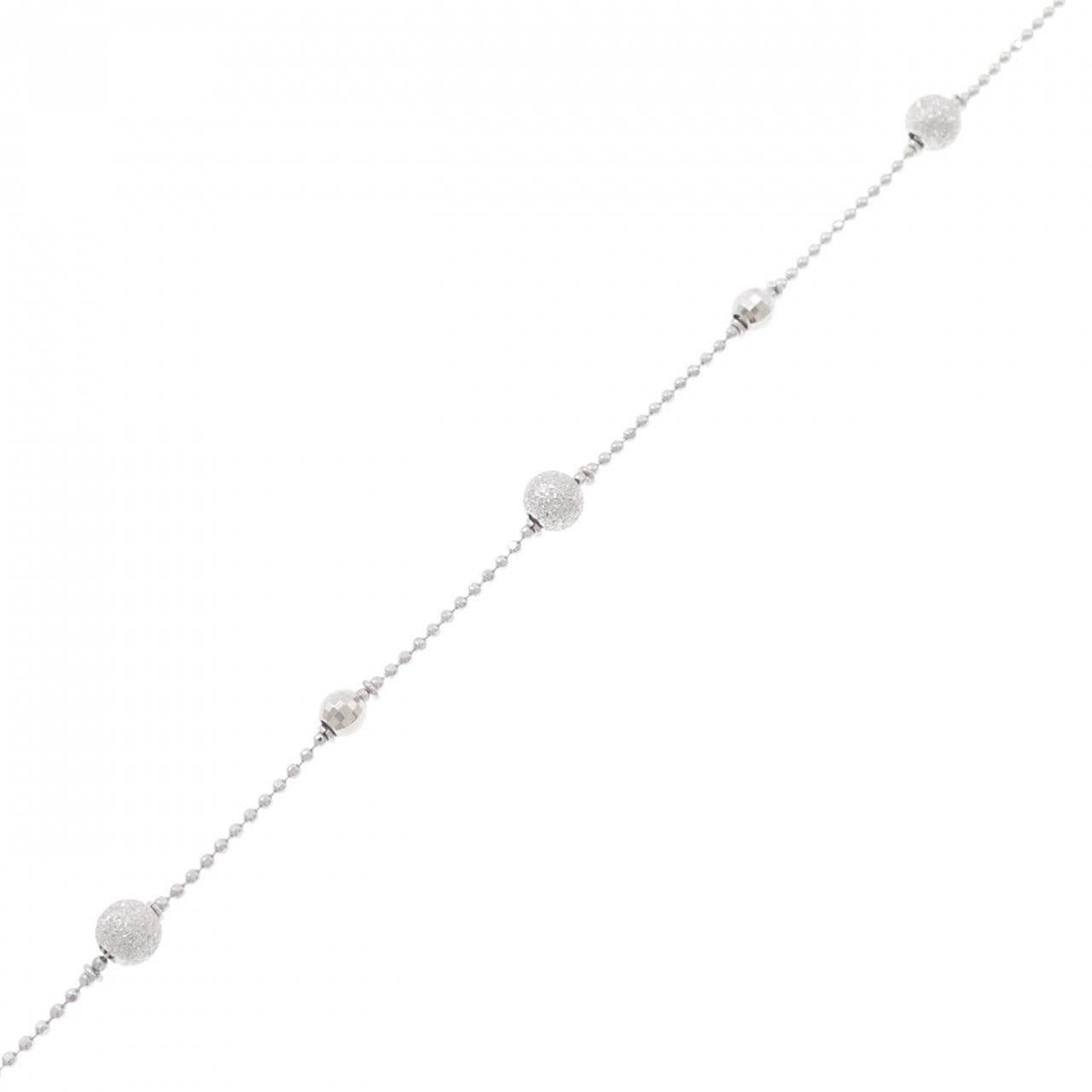 4゜C K18WG ブレスレット