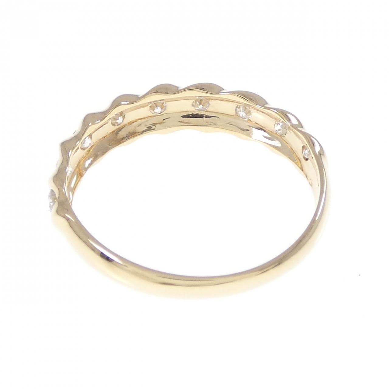 750YG ダイヤモンド リング 0.2CT