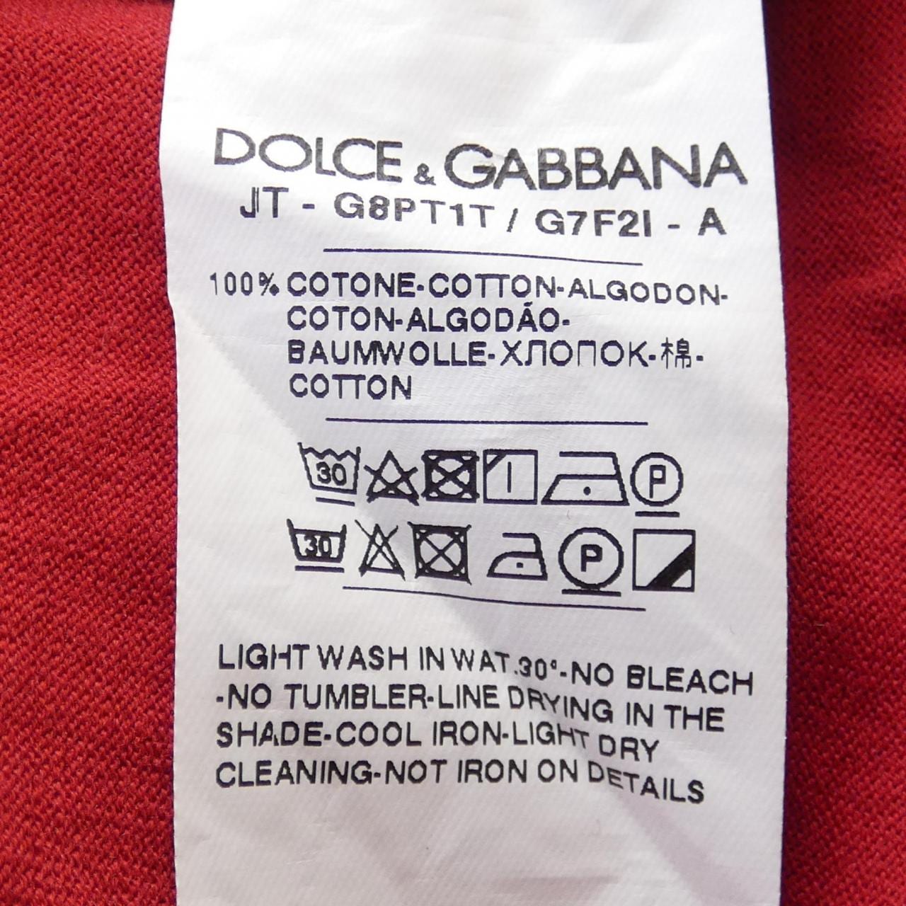 ドルチェアンドガッバーナ DOLCE&GABBANA Tシャツ