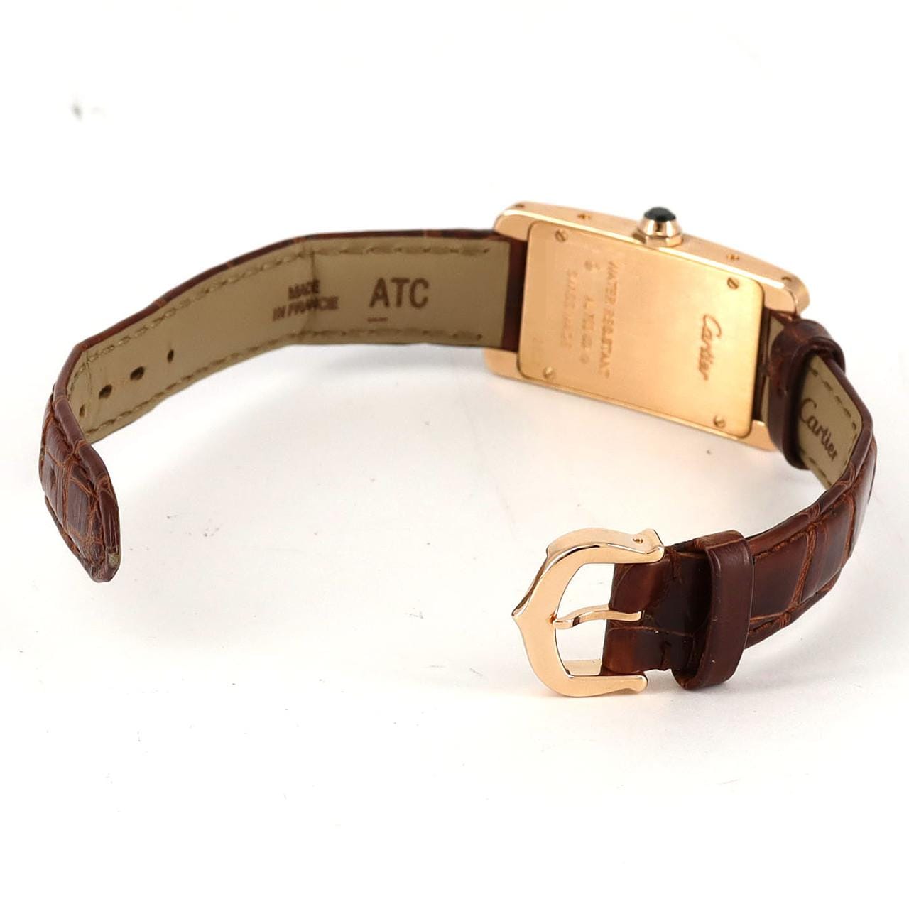 Cartier Tank American SM PG W2607456 PG/RG石英