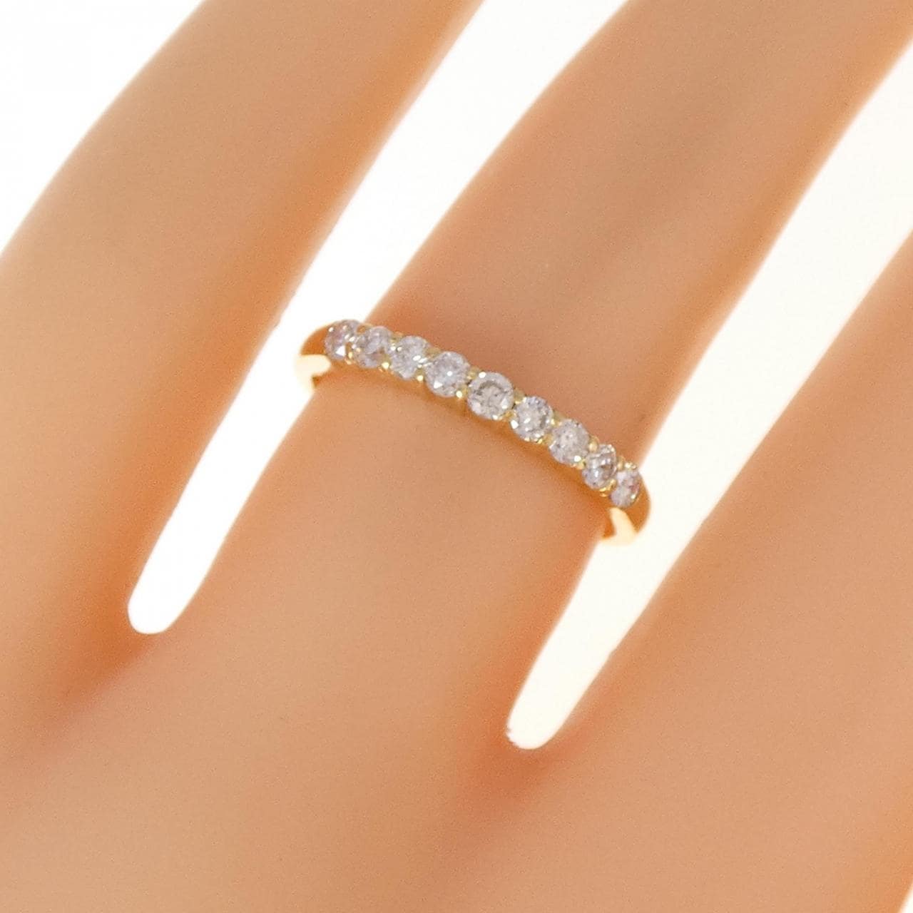 K18YG ダイヤモンド リング 0.32CT
