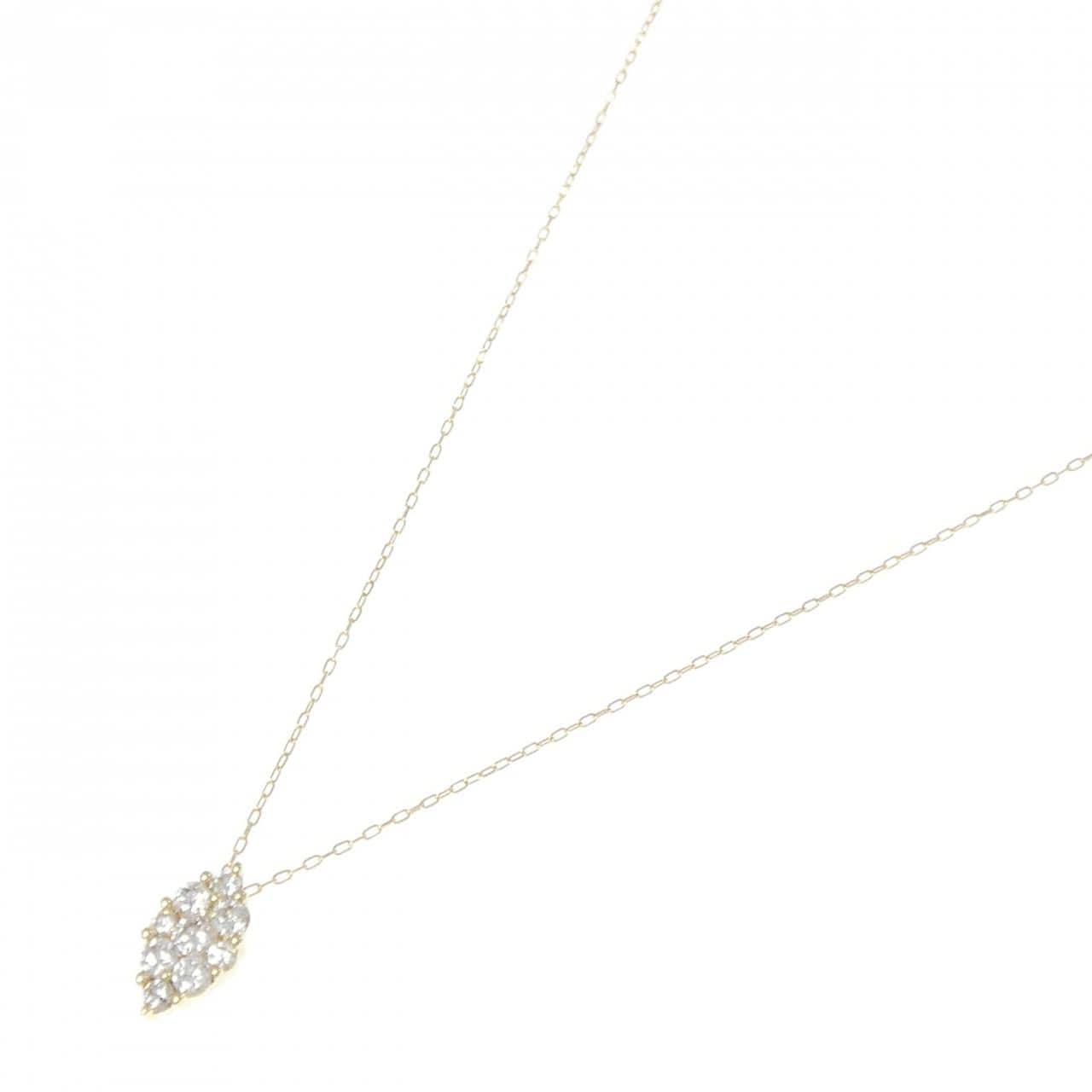K18YG ダイヤモンド ネックレス 0.50CT