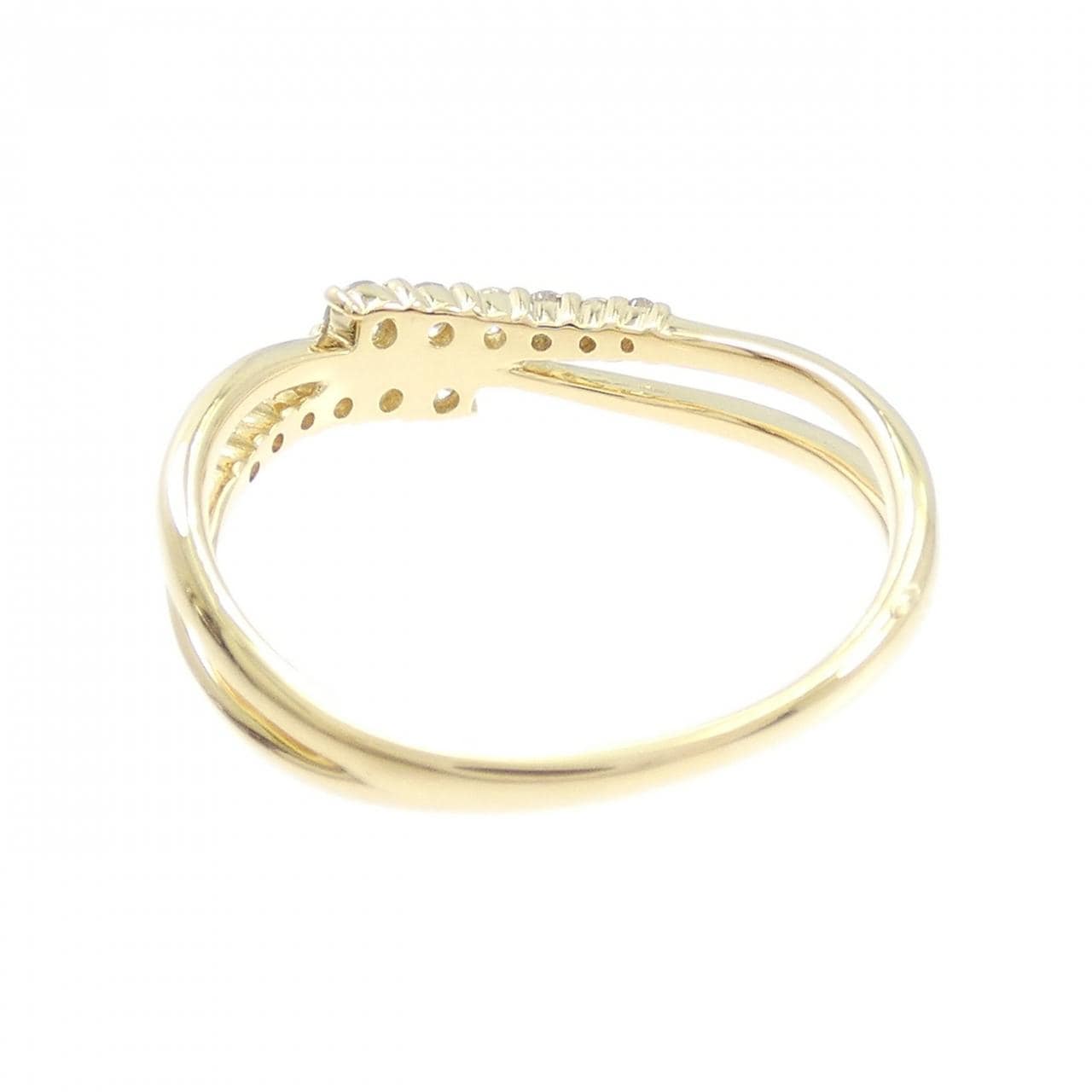 K18YG ダイヤモンド リング 0.20CT