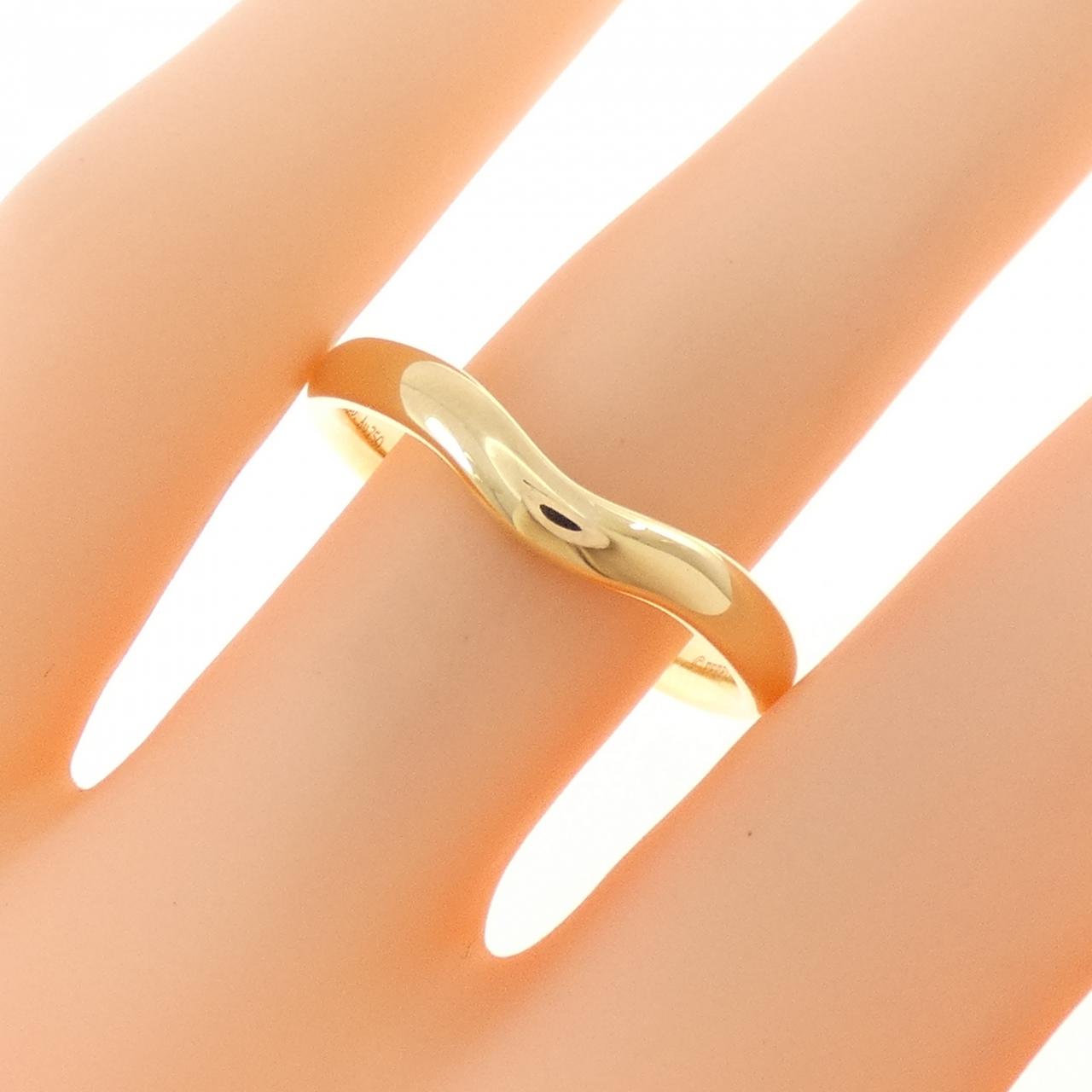 ティファニー カーブド リング