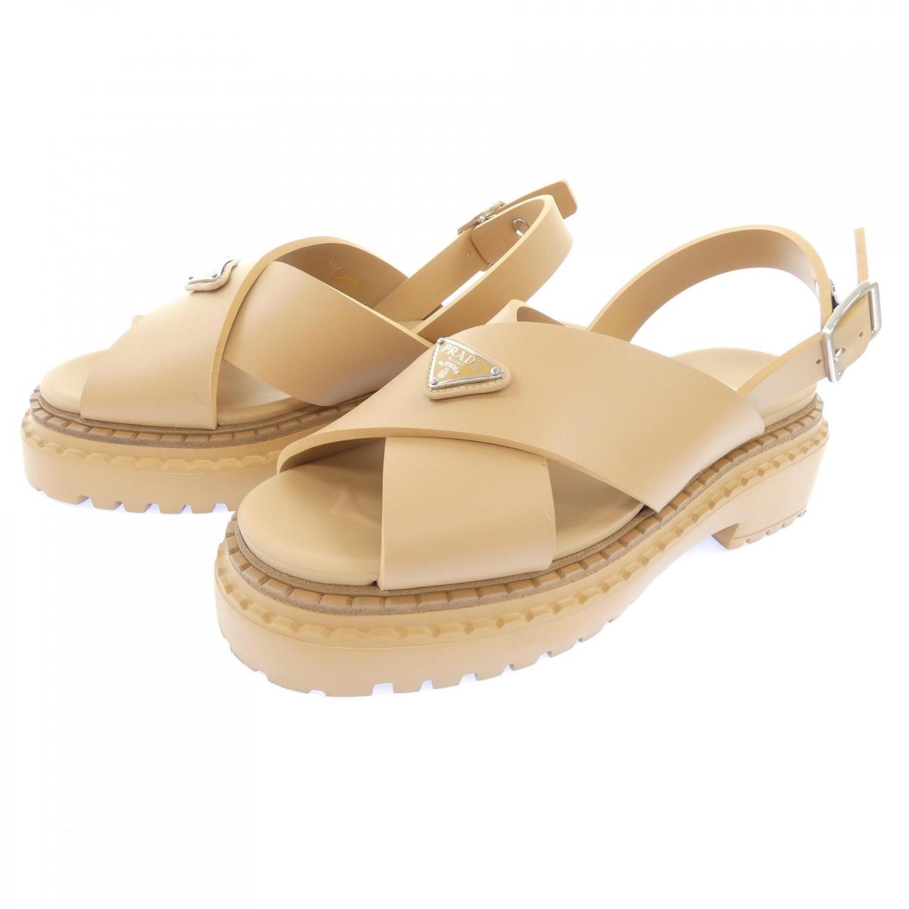 プラダ PRADA トライアングルロゴ 1X1020 サンダル