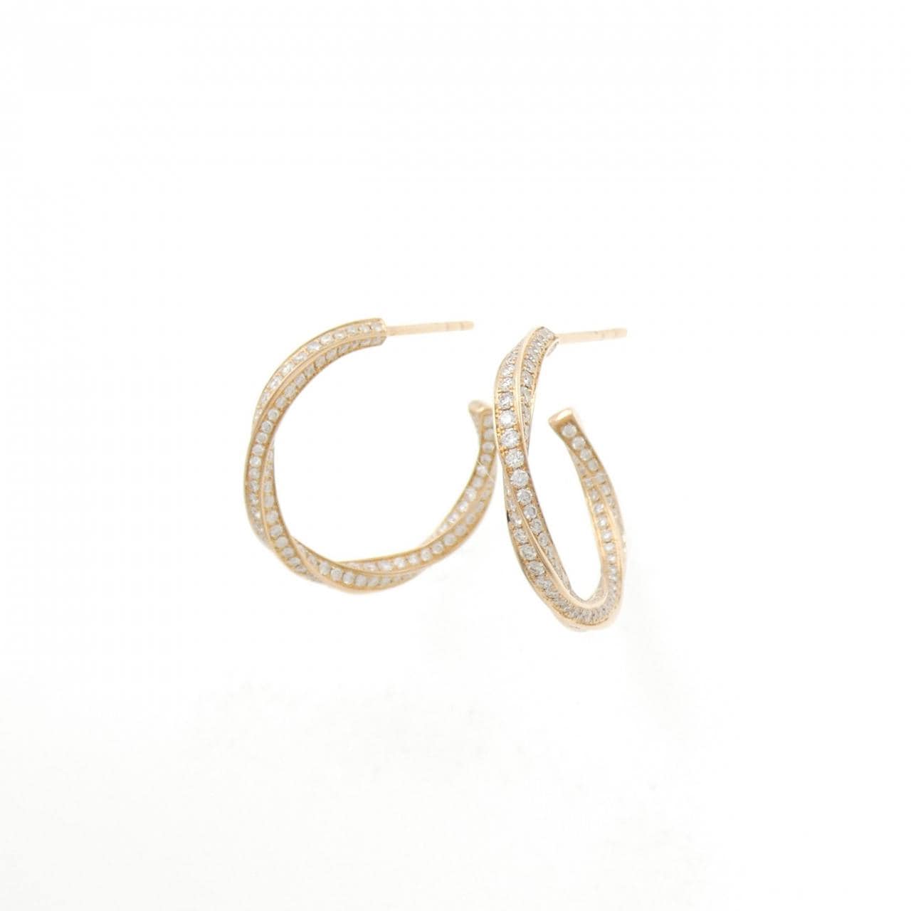 Graff Spiral Hoop Earrings