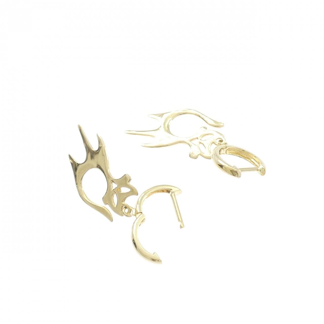 K18YG キャット ピアス