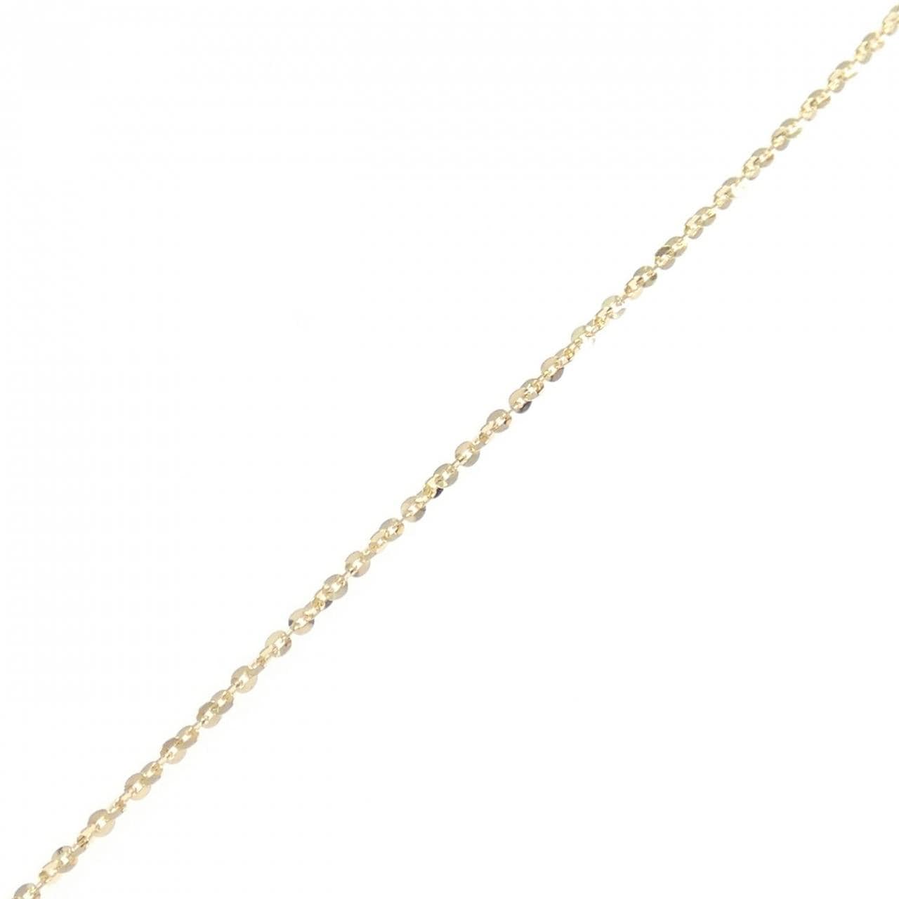 K18YG フェザー アンクレット