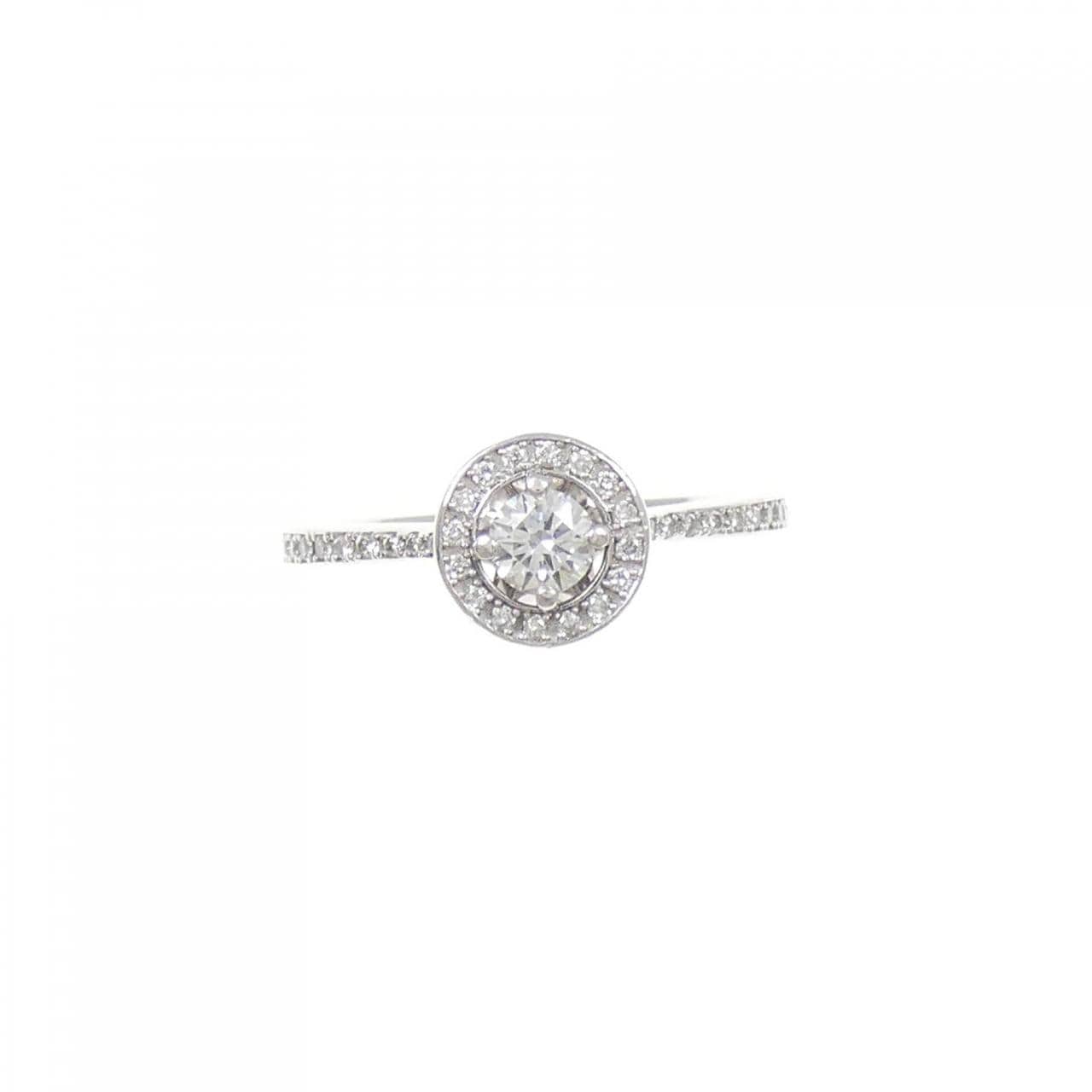 PT900 ダイヤモンド リング 0.18CT