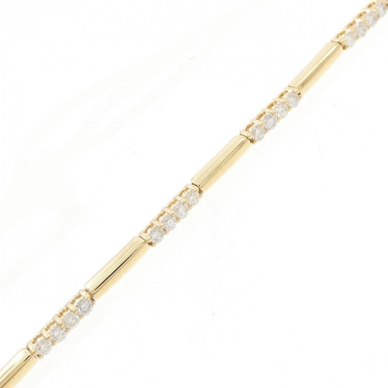 K18YG ダイヤモンド ブレスレット 0.50CT