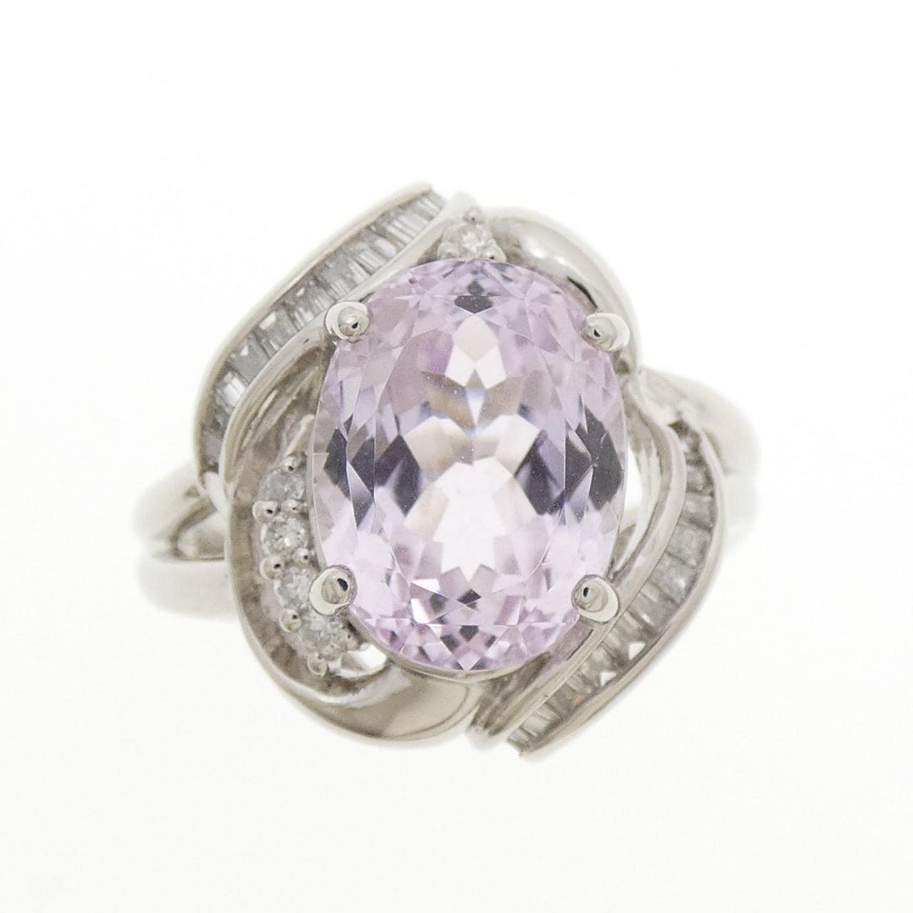 PT900 クンツァイト リング 4.68CT