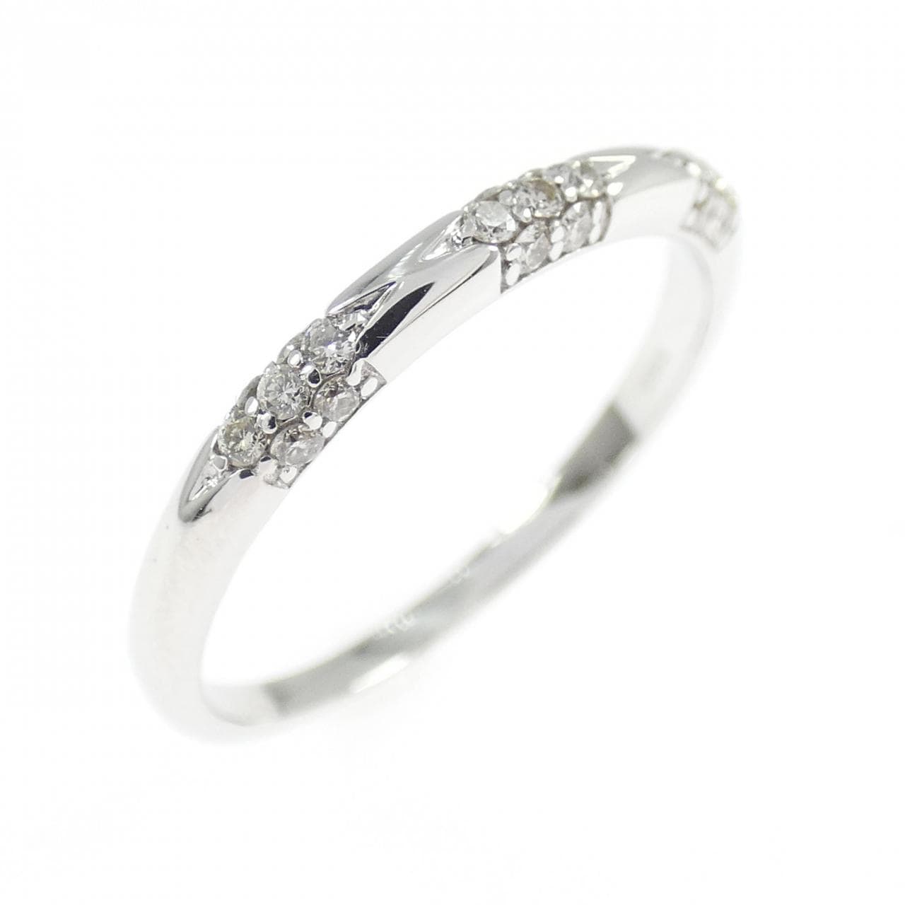 K18WG ダイヤモンド リング 0.16CT