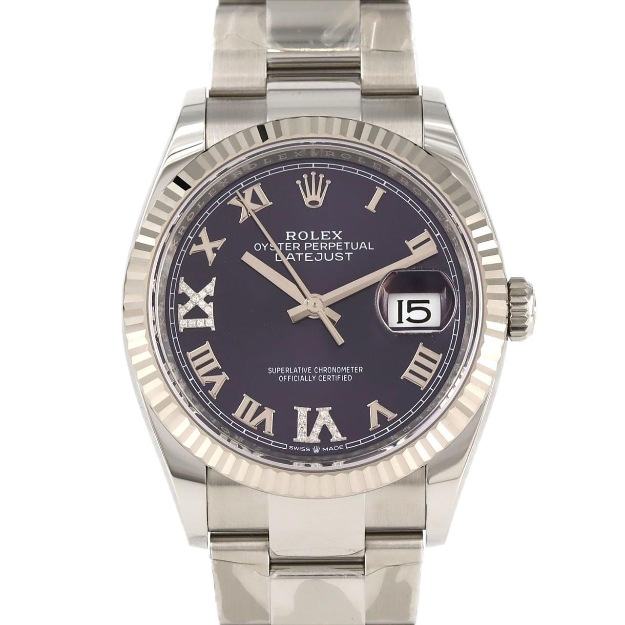 【新品】ロレックス デイトジャスト 126234･3 SSxWG 自動巻