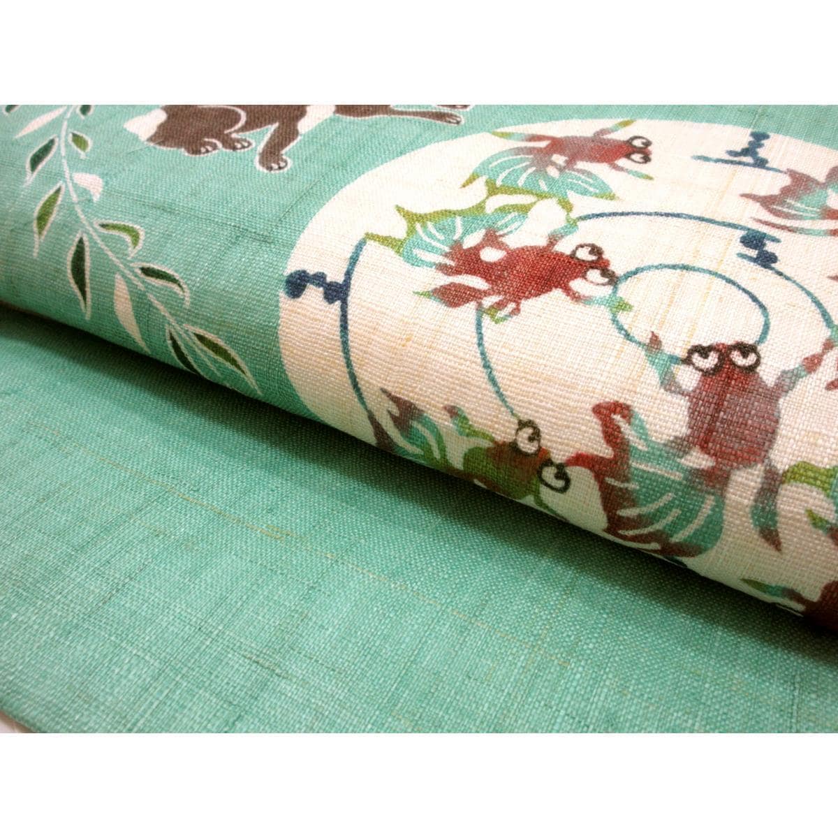 【新品】夏名古屋帯　【栗山吉三郎】