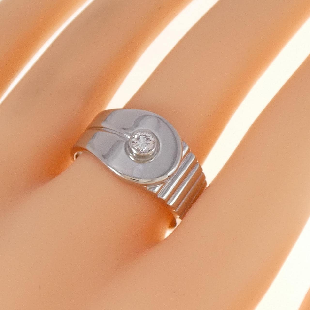 PT ダイヤモンド リング 0.18CT