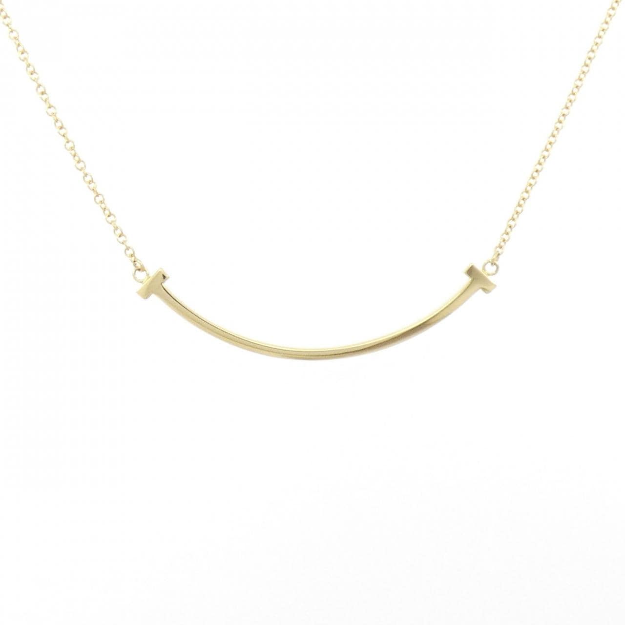 ティファニー Tスマイル スモール ネックレス