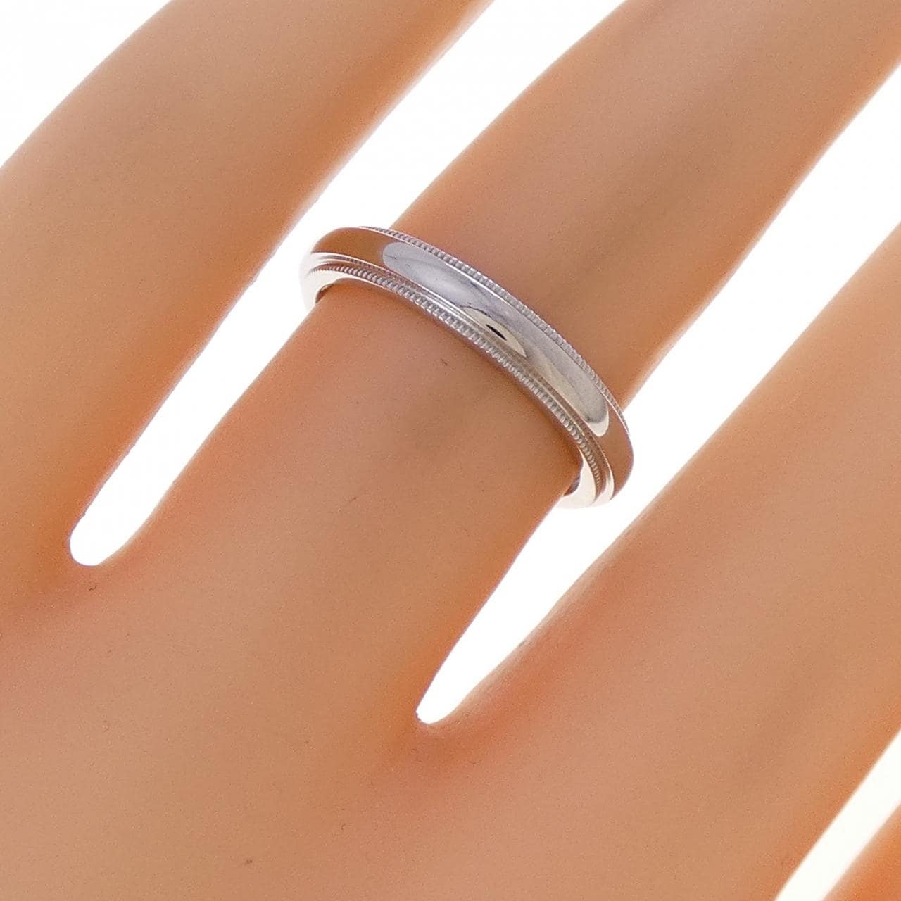 ティファニー ミルグレイン リング