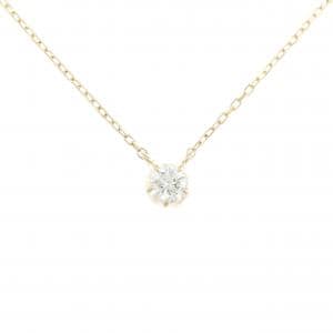K18YG ダイヤモンド ネックレス 0.268CT F SI2 Good