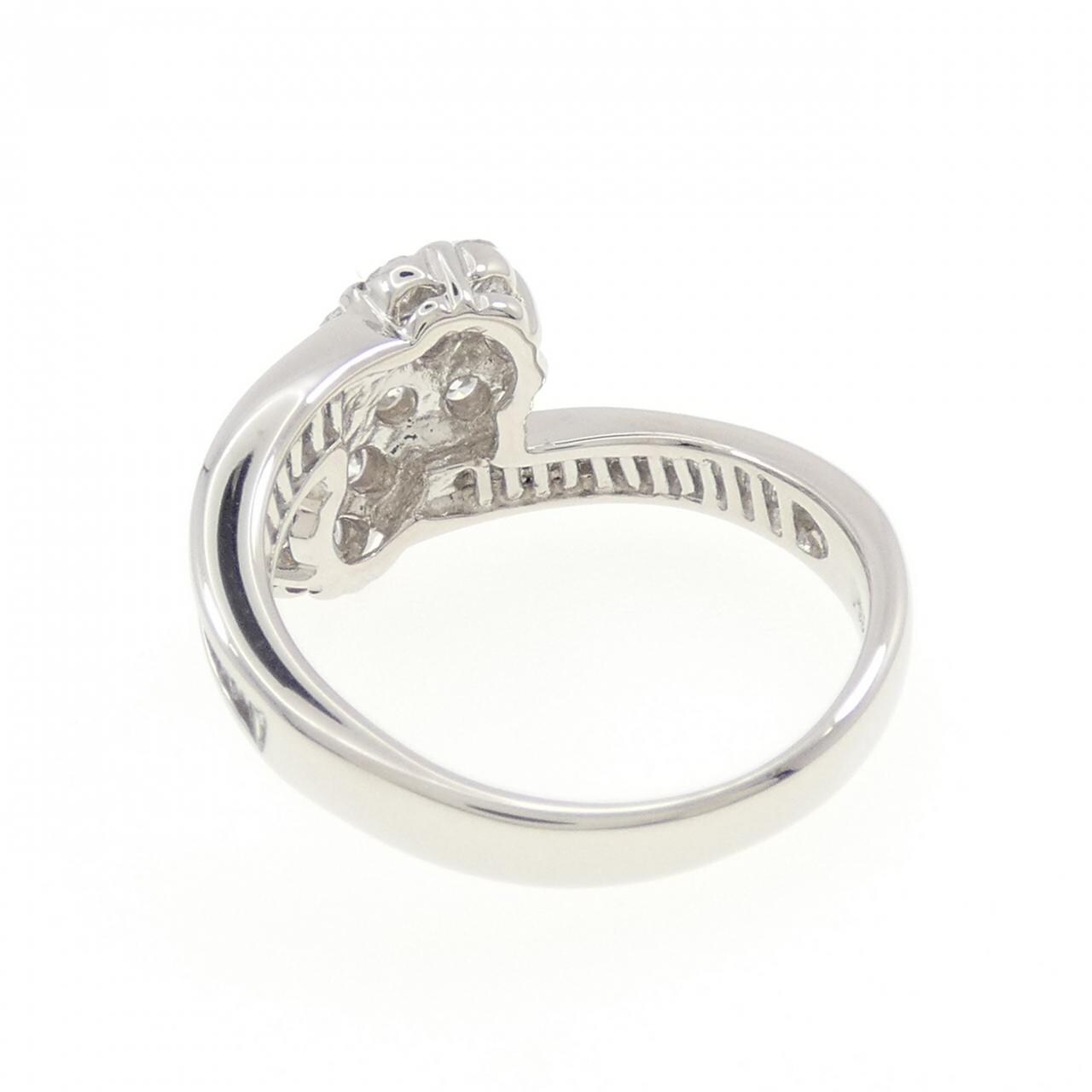PT900 フラワー ダイヤモンド リング 1.00CT