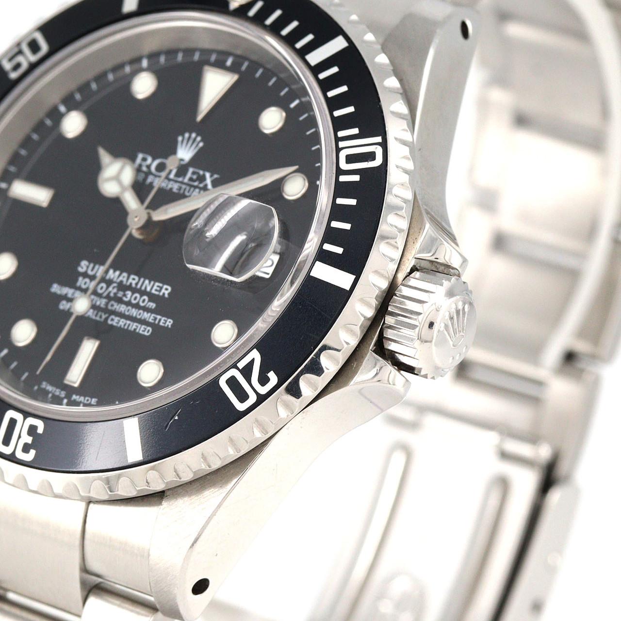 【ノーメンテナンス還元価格】ロレックス サブマリーナーデイト 16610 SS 自動巻 P番