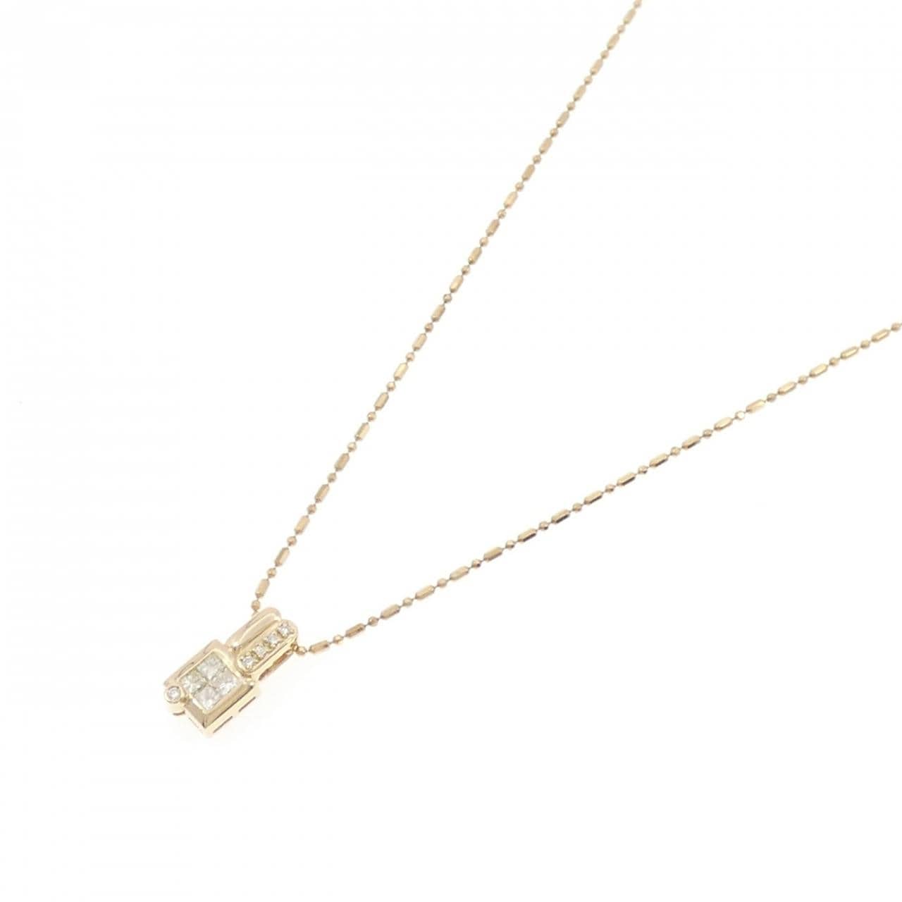 K18YG ダイヤモンド ネックレス 0.40CT