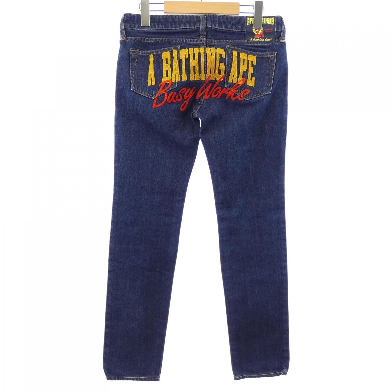 アベイシングエイプ A BATHING APE ジーンズ