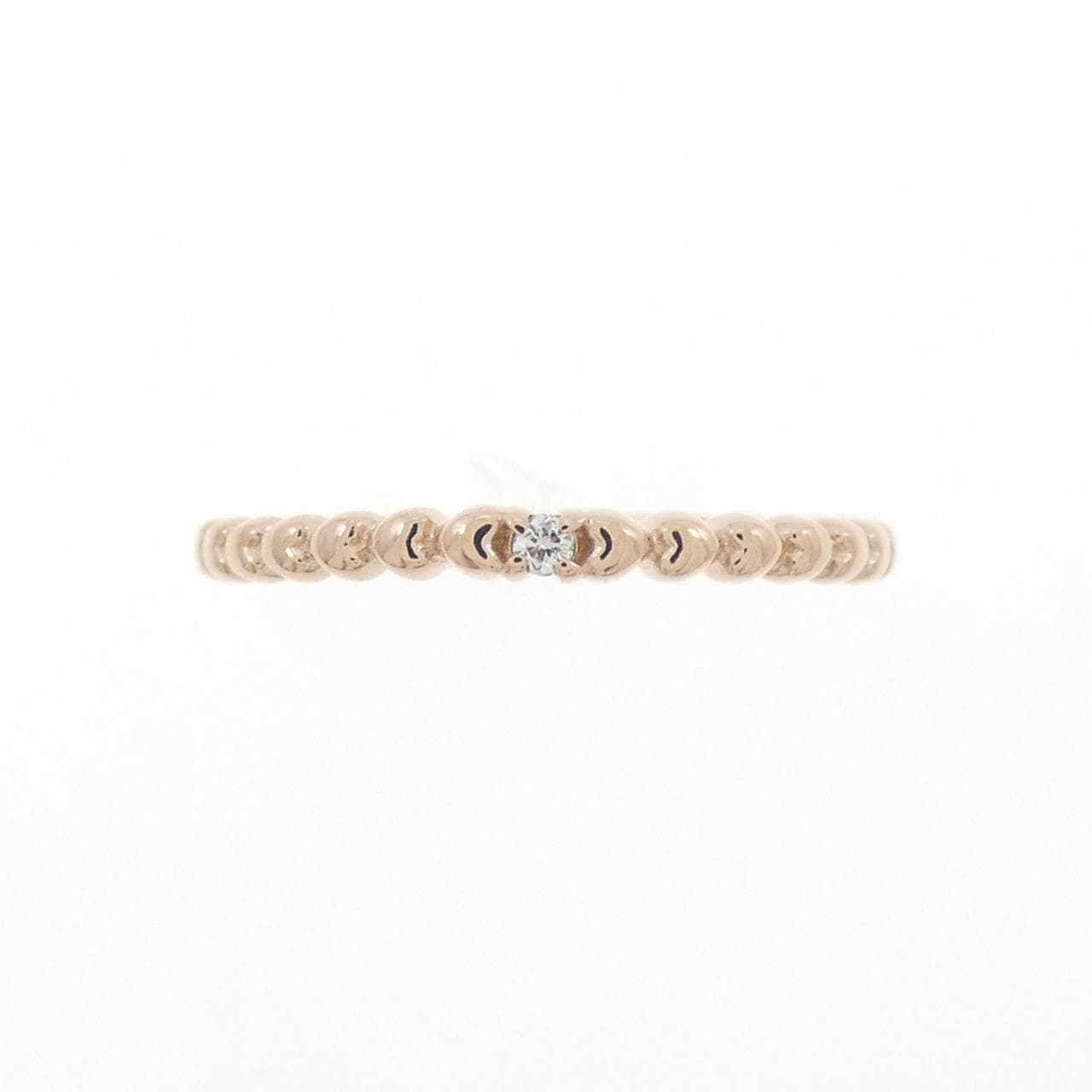 K10PG ダイヤモンド リング 0.01CT