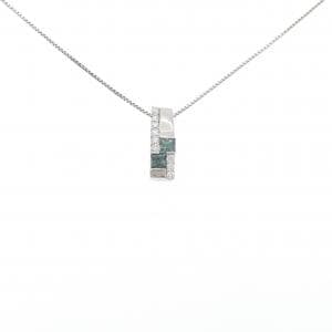 PT900/PT850 アレキサンドライト ネックレス 0.40CT
