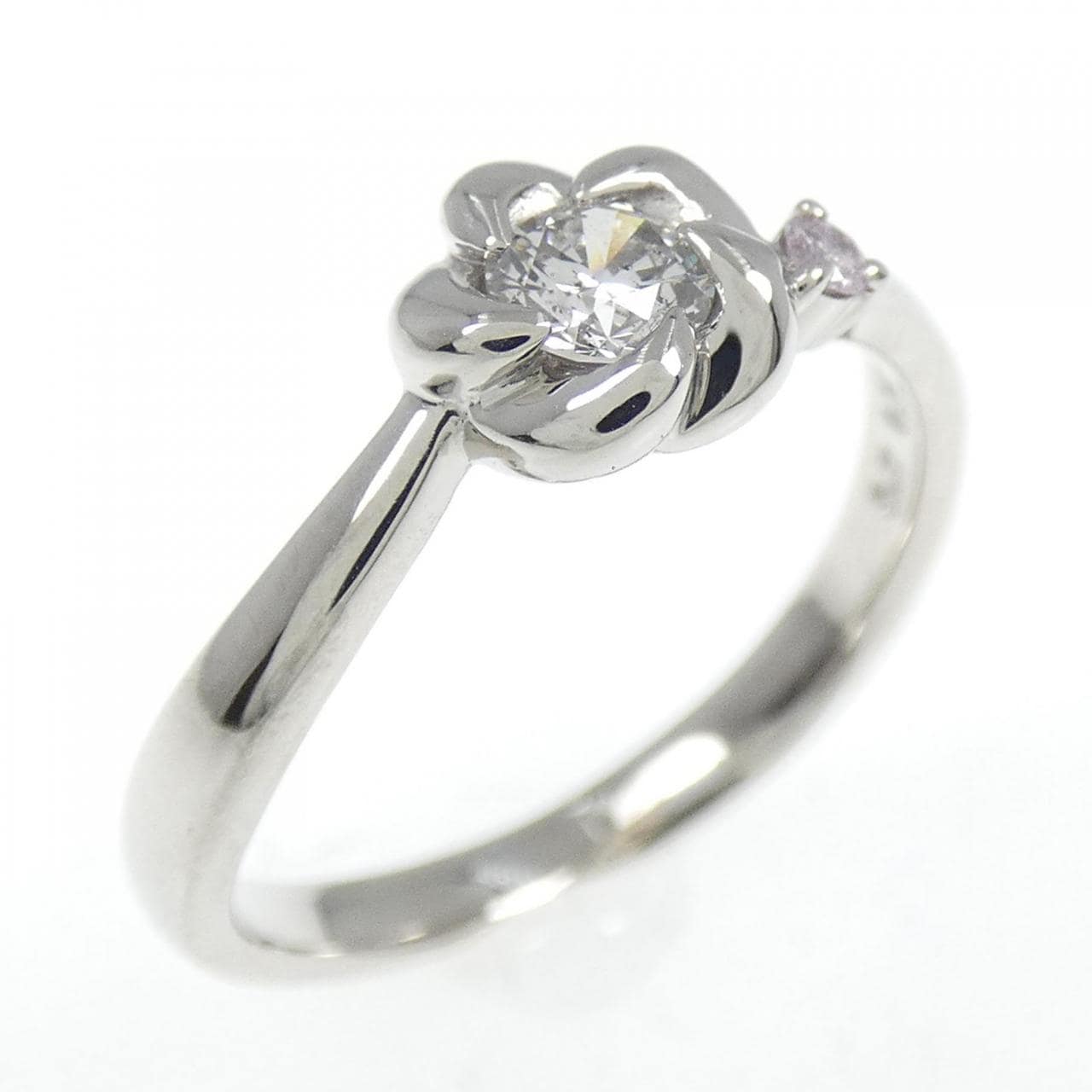PT ローズ ダイヤモンド リング 0.17CT