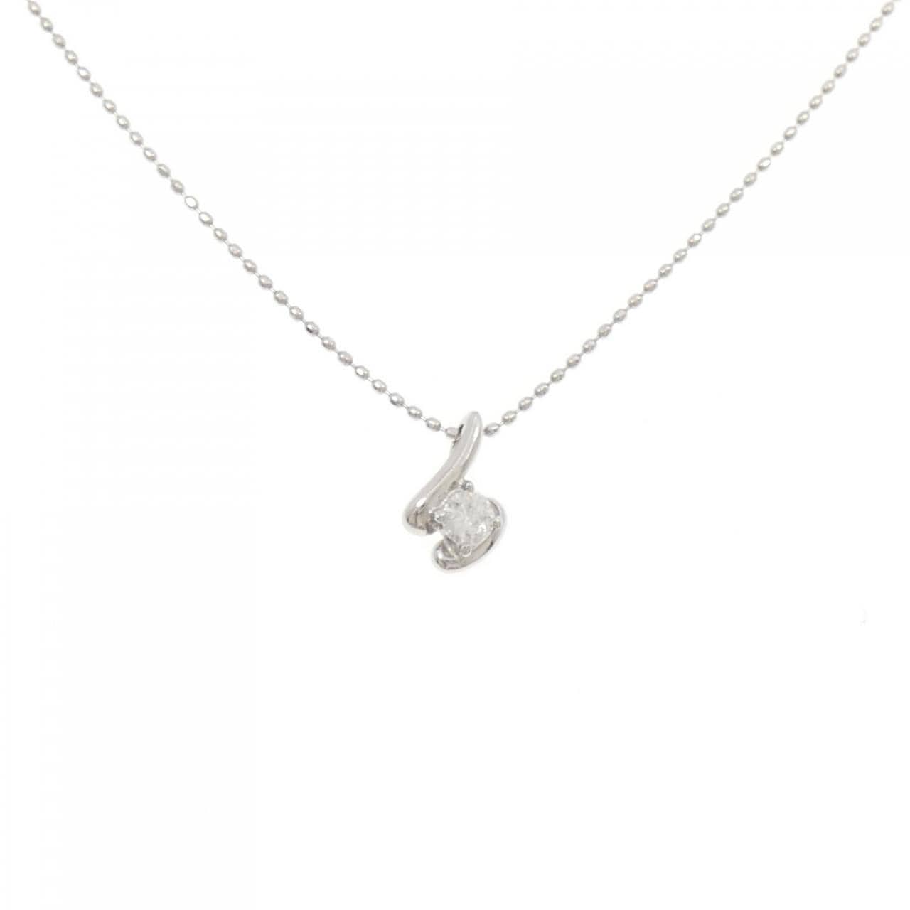 PT900/PT850 ダイヤモンド ネックレス 0.10CT