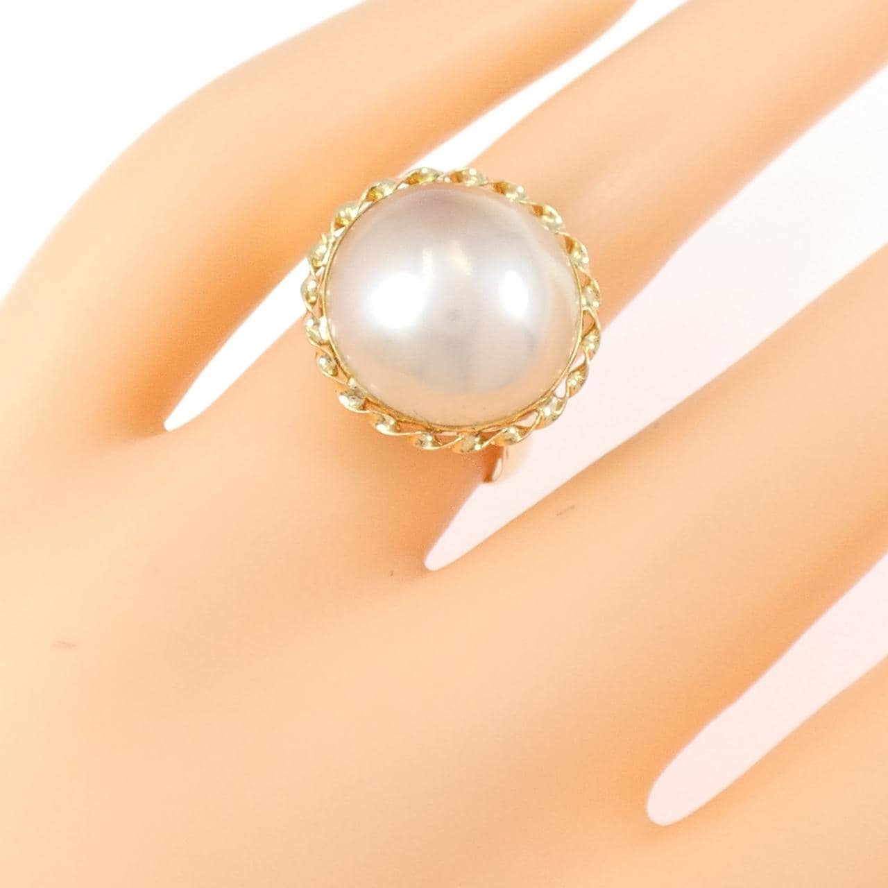 K18YG マベパール リング