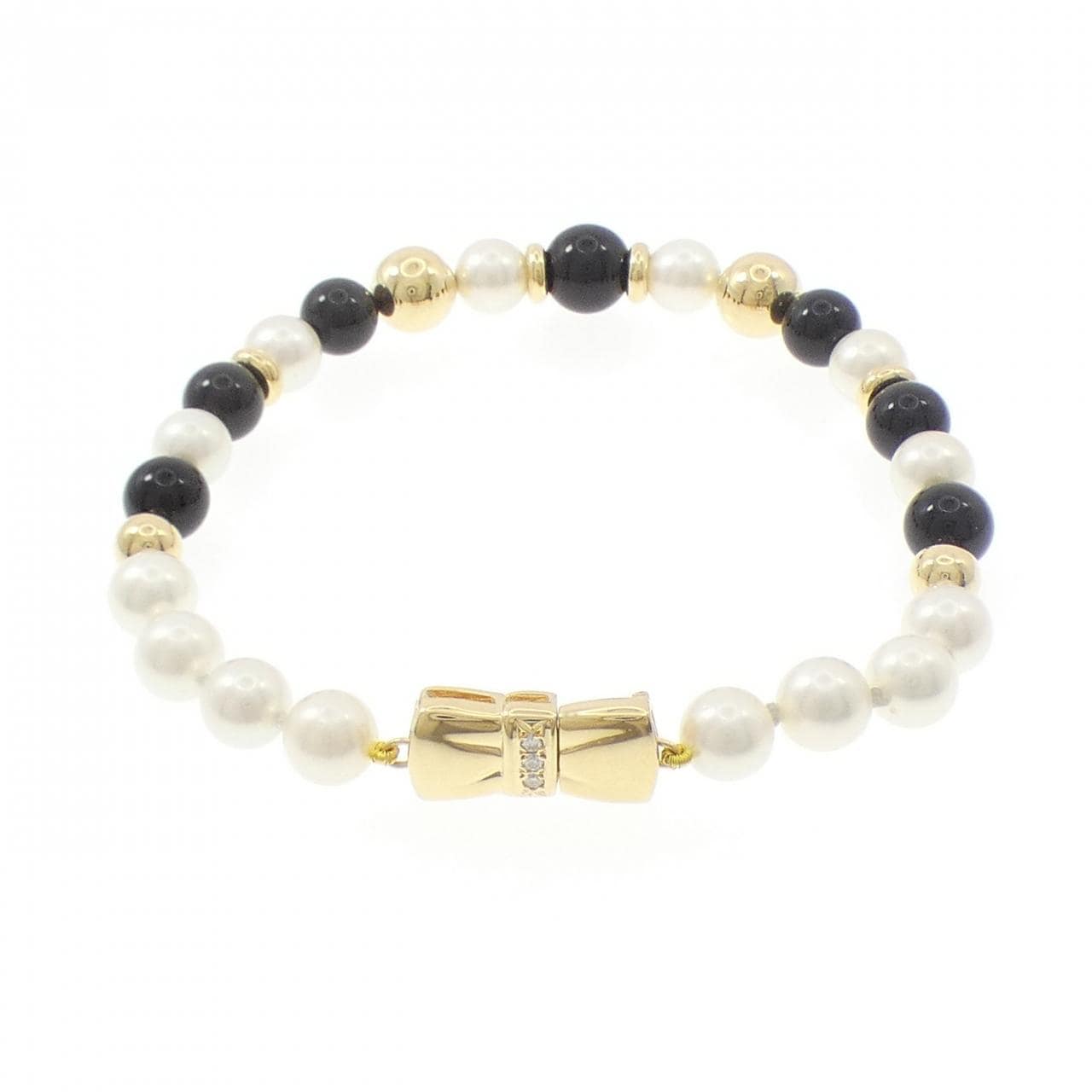 ミキモト カラーストーン ブレスレット