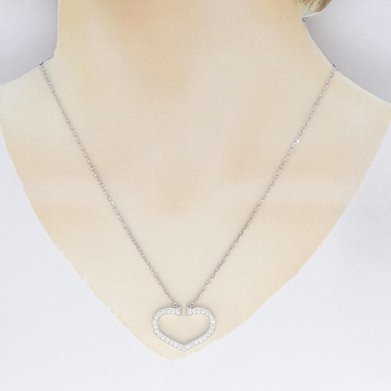 Cartier C heart大项链