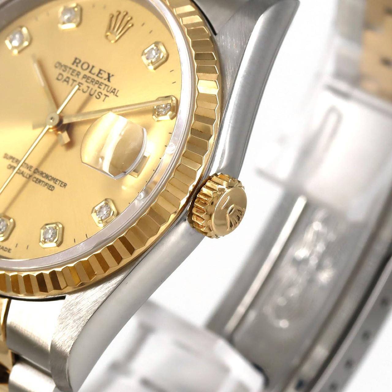 ロレックス デイトジャスト 16233G SSxYG 自動巻 T番