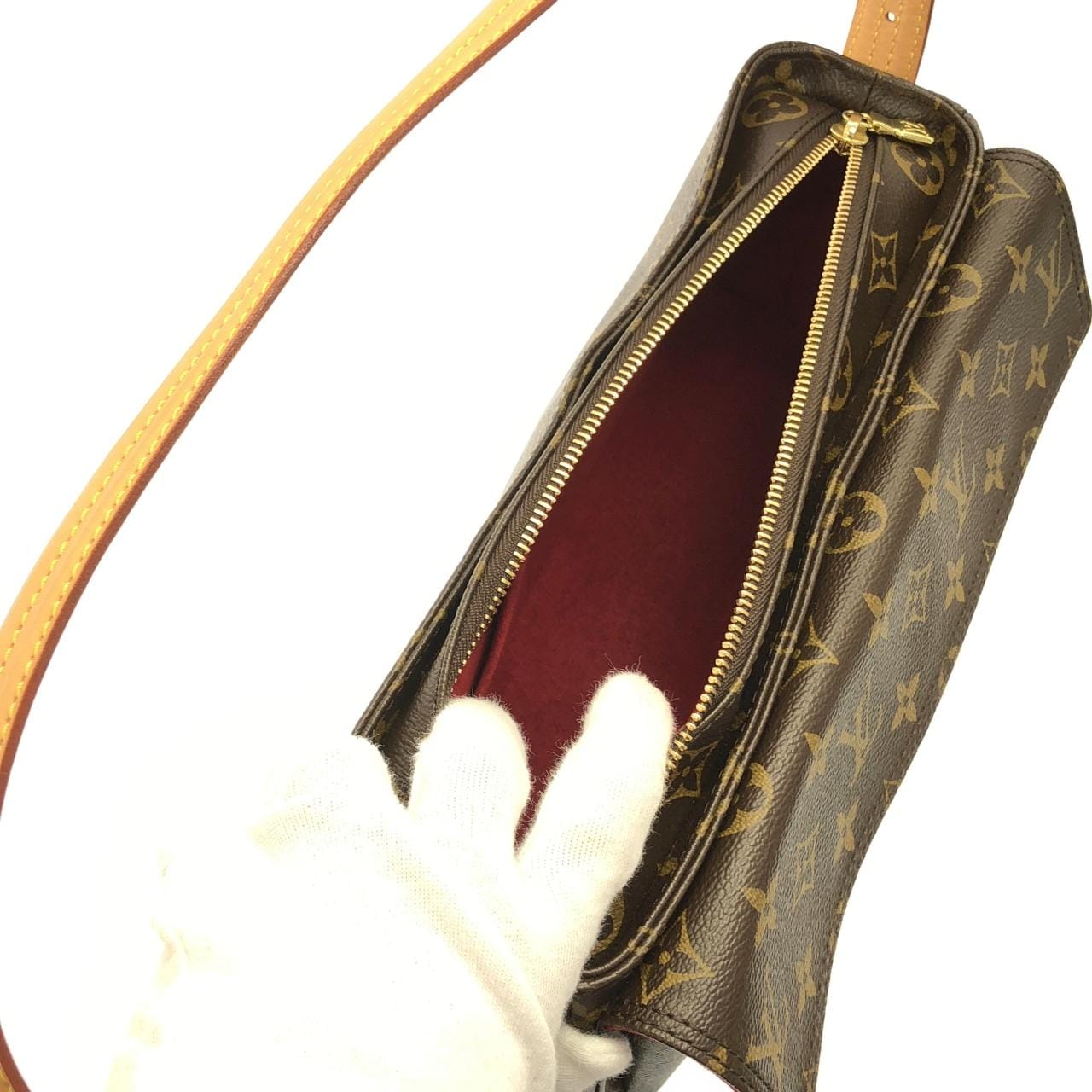 ルイヴィトン モノグラム ヴィバ シテ MM M51164 ショルダーバッグ
