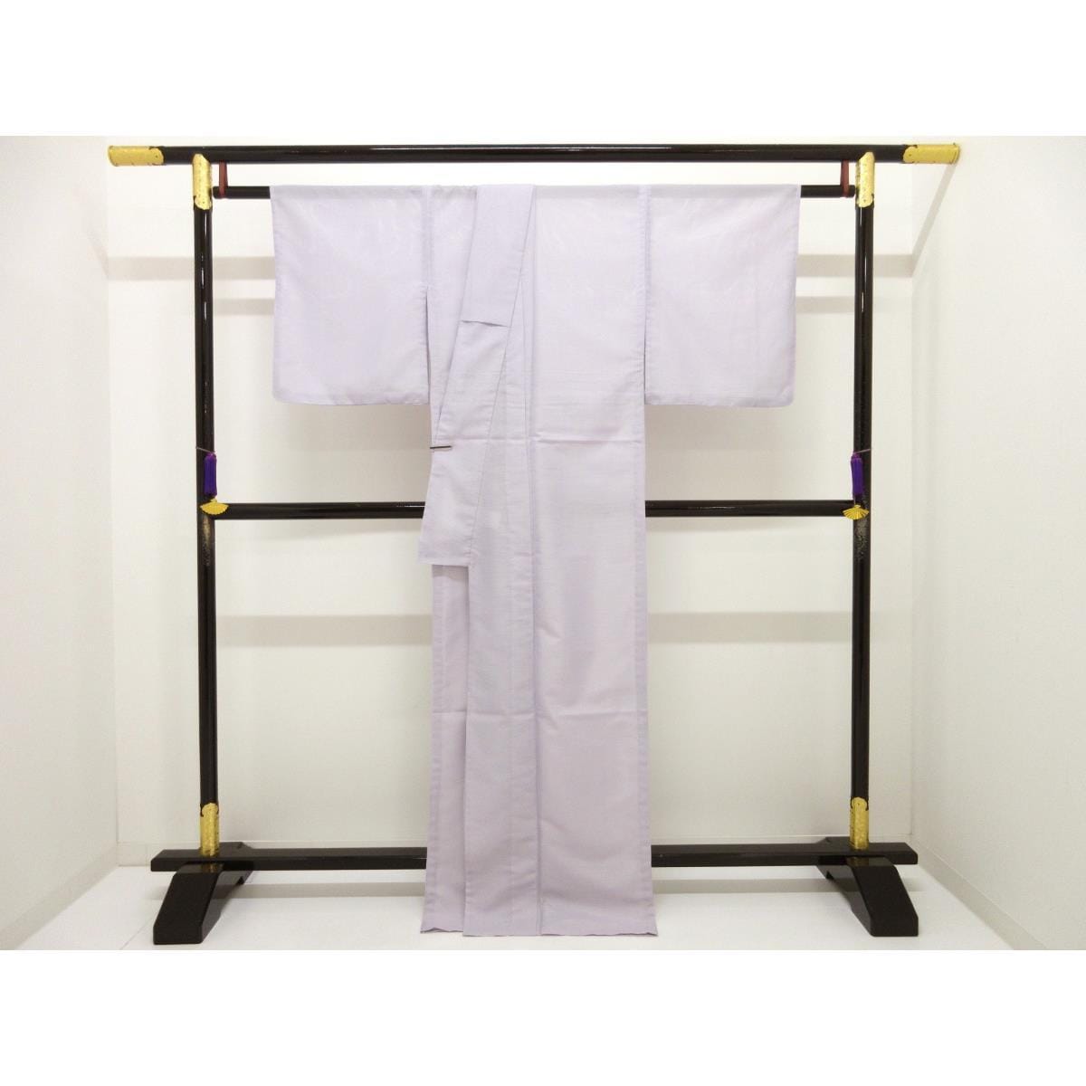 【新品】化繊　単衣　絽織　Ｌサイズ