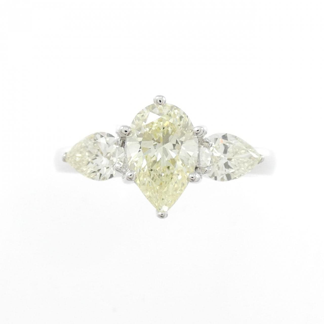 18KWG ダイヤモンド リング 1.06CT