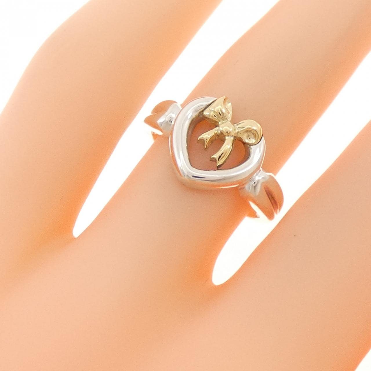 【ヴィンテージ】ティファニー 925/750YG リング