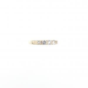 K10YG ホワイトトパーズ イヤーカフ 片耳