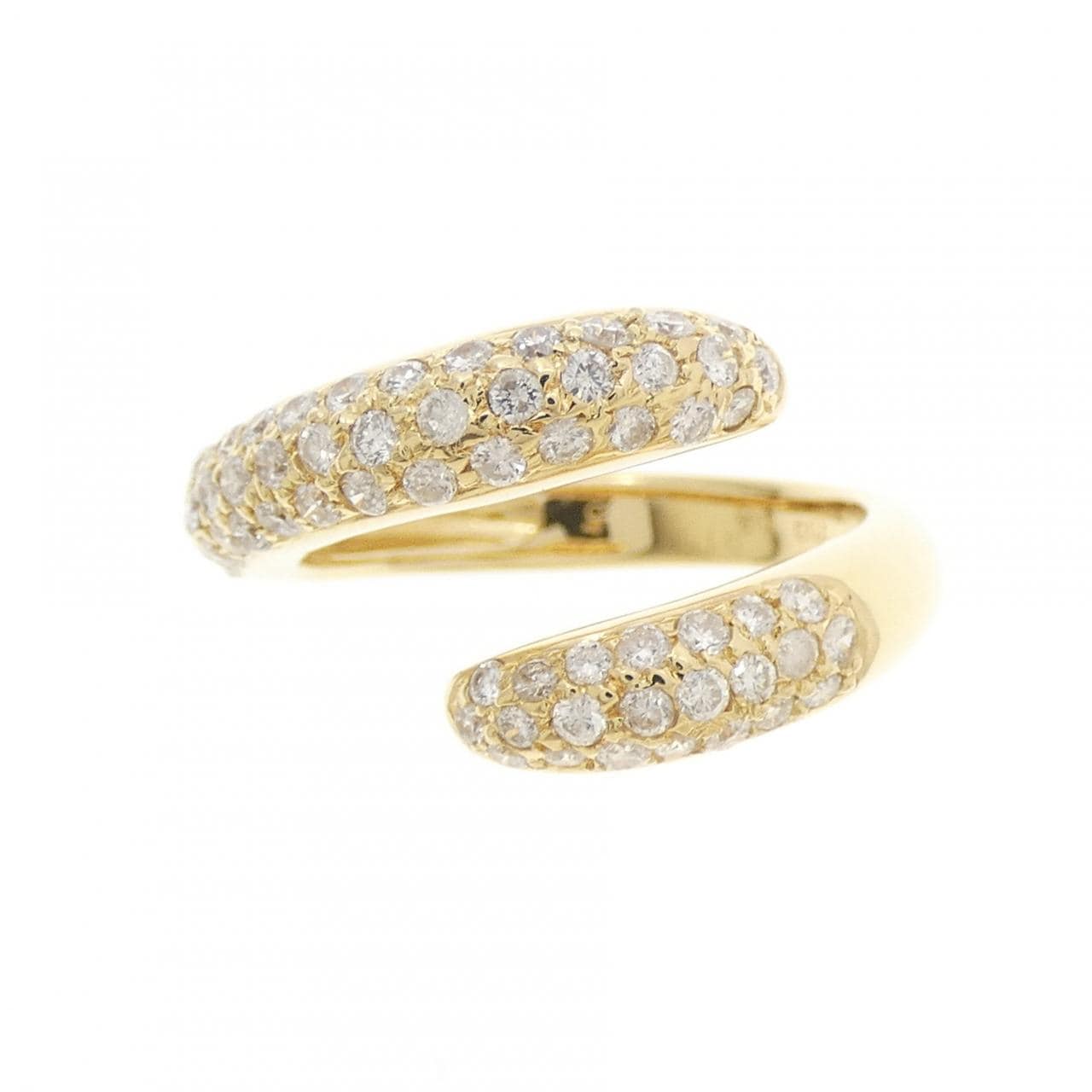 K18YG ダイヤモンド リング 1.50CT